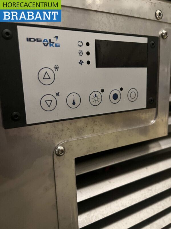 Vitrine réfrigérée Ideal Ake Open en acier inoxydable 90 cm 230V Restauration – Image 6