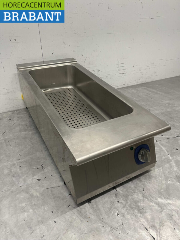 Acier inoxydable Zanussi Bain marie 1/1 + 1/3 GN 230V Horeca – Image 3