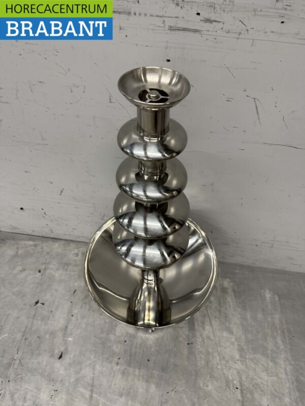 Fontaine à chocolat en acier inoxydable Fontaine à chocolat à 5 étages 80 cm 230V Horeca – Image 4