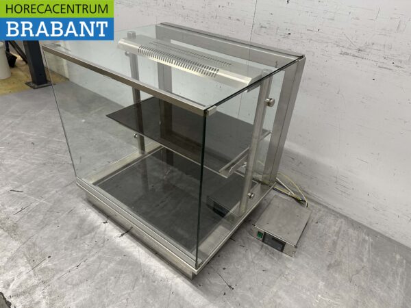 Vitrine à chaleur infrarouge Ideal Ake Vitrine à chaleur 80 cm 230V Horeca – Image 2