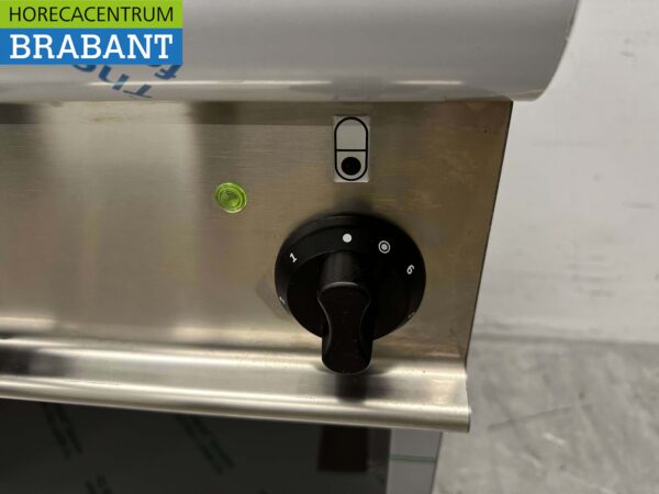 Réchaud Saro en céramique en acier inoxydable 4 brûleurs 400V 80 cm Horeca – Image 5