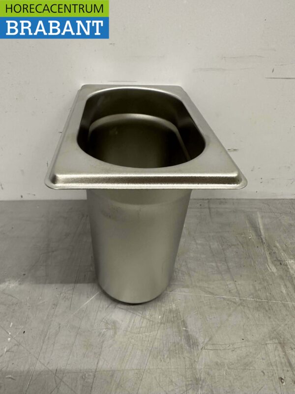 Acier inoxydable HCB Gastronorm Bac GN 1/9 Profondeur 150 mm Restauration – Image 3