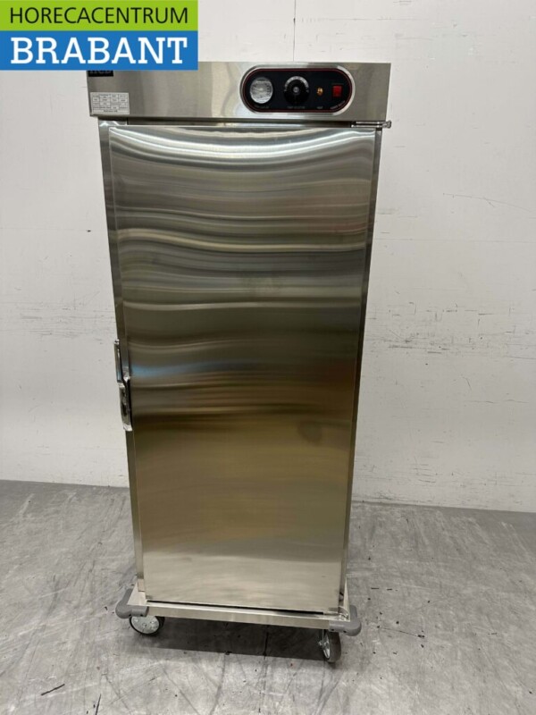 Acier inoxydable HCB Chariot de banquet Armoire chaude 1 porte 11 x 2/1 GN 230V Horeca