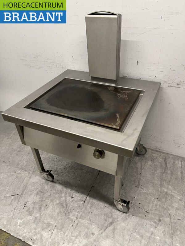 Planche à griller Rosval en acier inoxydable 100 cm GAS Catering – Image 2