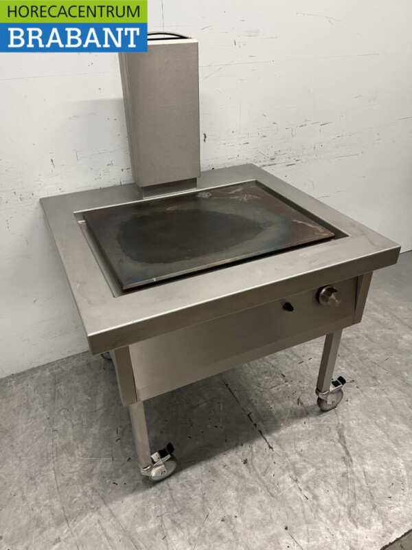 Planche à griller Rosval en acier inoxydable 100 cm GAS Catering – Image 3