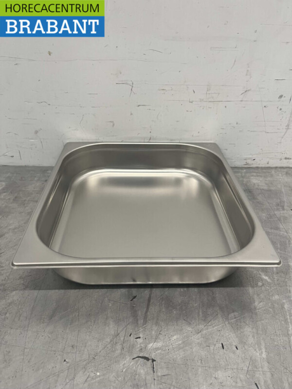 Bac Gastronorm en acier inoxydable Bac GN 2/3 Profondeur 65 mm Horeca