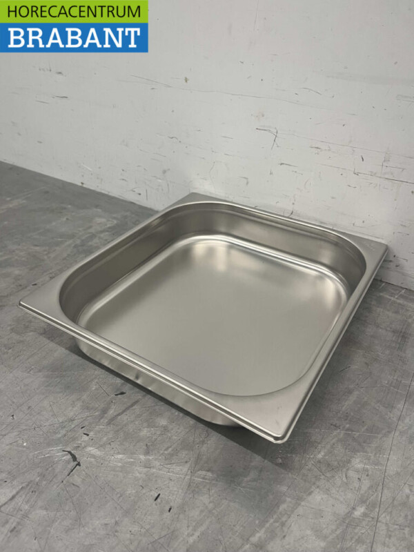 Bac Gastronorm en acier inoxydable Bac GN 2/3 Profondeur 65 mm Horeca – Image 2