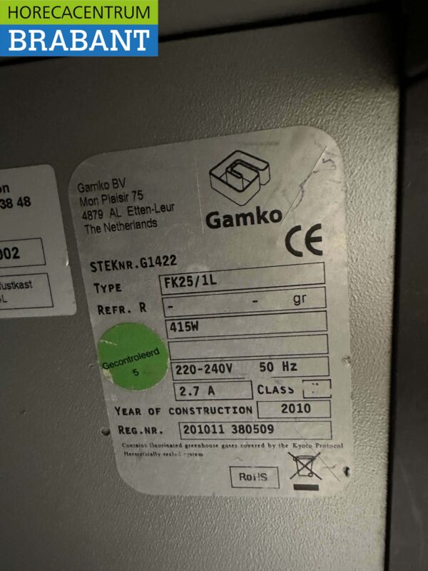 Gamko refroidisseur de fûts refroidisseur de fûts 88 cm 230V Horeca – Image 5