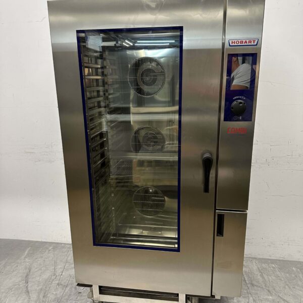 Acier inoxydable Hobart HEJ201E Combi steamer Cuiseur vapeur 20 x 1/1 GN/gastronorm 400V Horeca