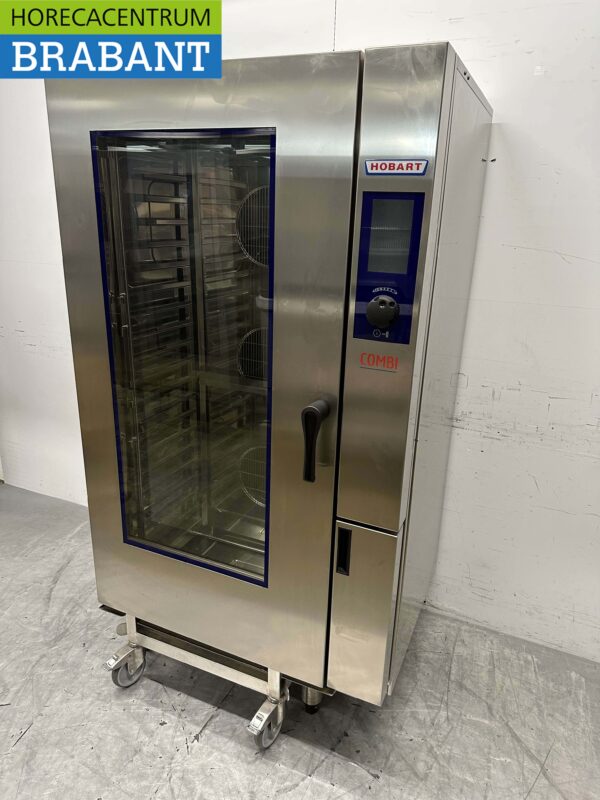 Acier inoxydable Hobart HEJ201E Combi steamer Cuiseur vapeur 20 x 1/1 GN/gastronorm 400V Horeca – Image 2