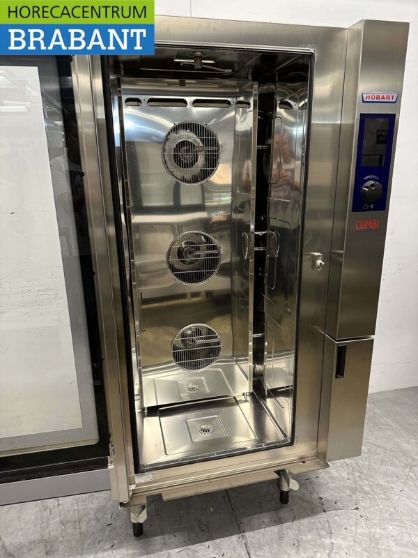 Acier inoxydable Hobart HEJ201E Combi steamer Cuiseur vapeur 20 x 1/1 GN/gastronorm 400V Horeca – Image 7