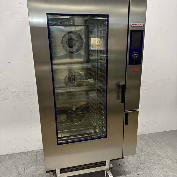 Acier inoxydable Hobart HEJ201E Combi steamer Cuiseur vapeur 20 x 1/1 GN/gastronorm 400V Horeca