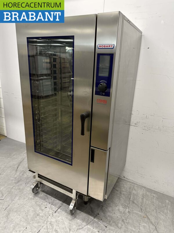 Acier inoxydable Hobart HEJ201E Combi steamer Cuiseur vapeur 20 x 1/1 GN/gastronorm 400V Horeca – Image 2