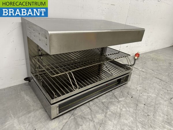 Gril à rouleaux en acier inoxydable Gril salamandre 80 cm 400V Horeca – Image 2