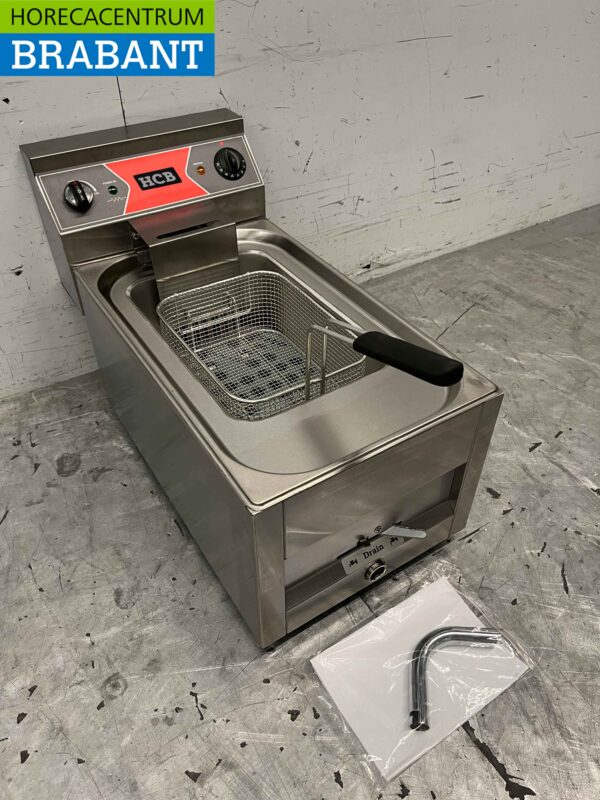 Friteuse de table en acier inoxydable 12 litres 400V Horeca – Image 3