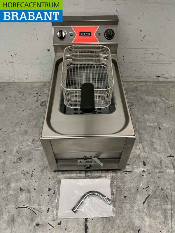 Friteuse de table en acier inoxydable 12 litres 400V Horeca – Image 4