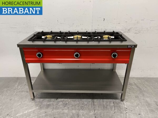 Crêpière en acier inoxydable Gazinière 129 cm Horeca