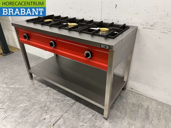 Crêpière en acier inoxydable Gazinière 129 cm Horeca – Image 2