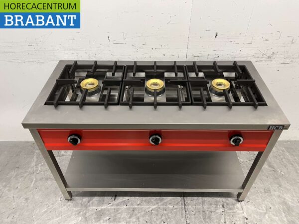 Crêpière en acier inoxydable Gazinière 129 cm Horeca – Image 4