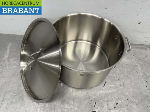 Acier inoxydable HCB Poêle à soupe Poêle de cuisson Induction 45 x 28 cm 44 litres Horeca – Image 7