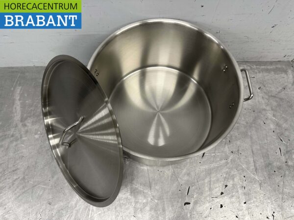 Acier inoxydable HCB Poêle à soupe Poêle de cuisson Induction 45 x 28 cm 44 litres Horeca – Image 8
