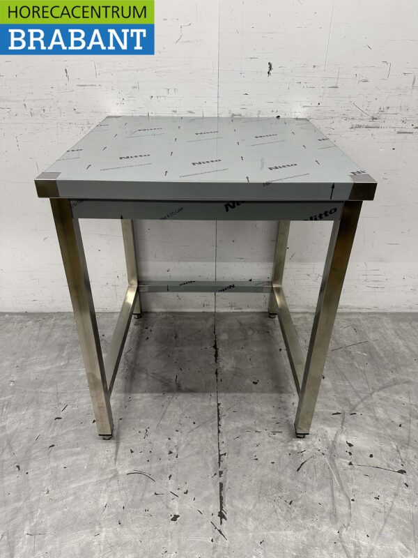 Table de travail en acier inoxydable Premium-line 70 x 70 x 85 cm Restauration