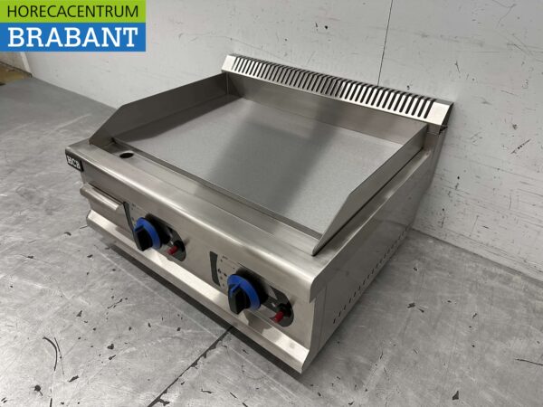 Planche à griller en acier inoxydable Planche à griller lisse 65,5 cm PROPAAN Horeca – Image 3