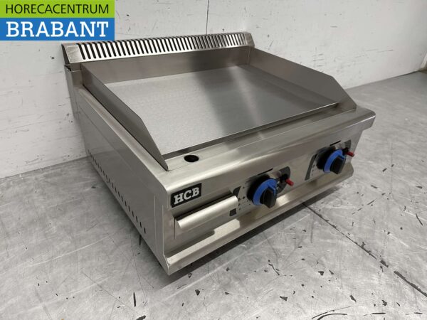 Planche à griller en acier inoxydable Planche à griller lisse 65,5 cm PROPAAN Horeca – Image 4