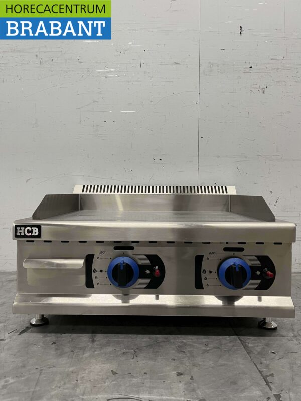 Planche à griller en acier inoxydable Planche à griller lisse 65,5 cm PROPAAN Horeca – Image 5