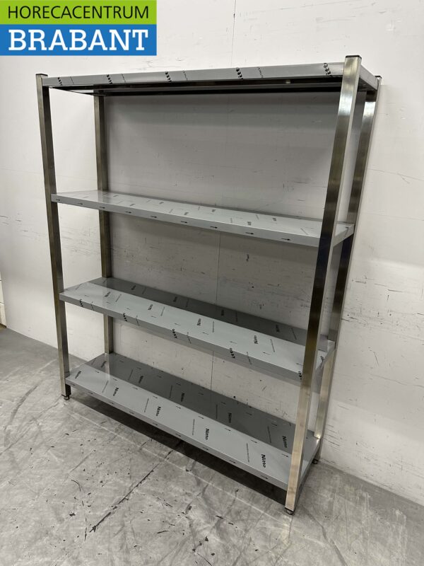 Rack de stockage en acier inoxydable Rack Premium-line 150 x 40 x 180 cm Catering – Image 2