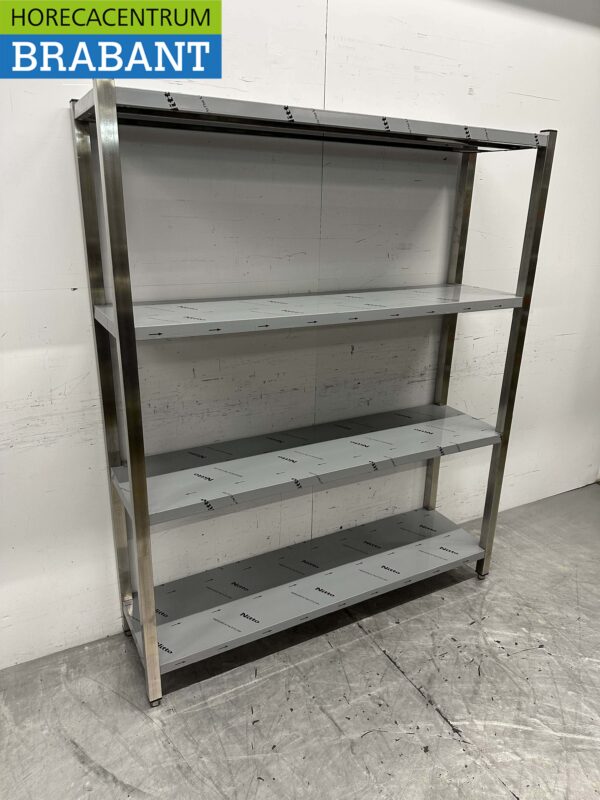 Rack de stockage en acier inoxydable Rack Premium-line 150 x 40 x 180 cm Catering – Image 3