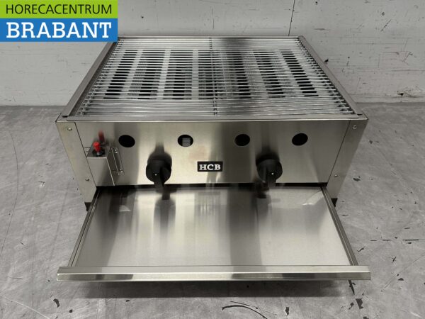 Acier inoxydable Barbecue professionnel PROPAAN 65 cm Horeca – Image 12
