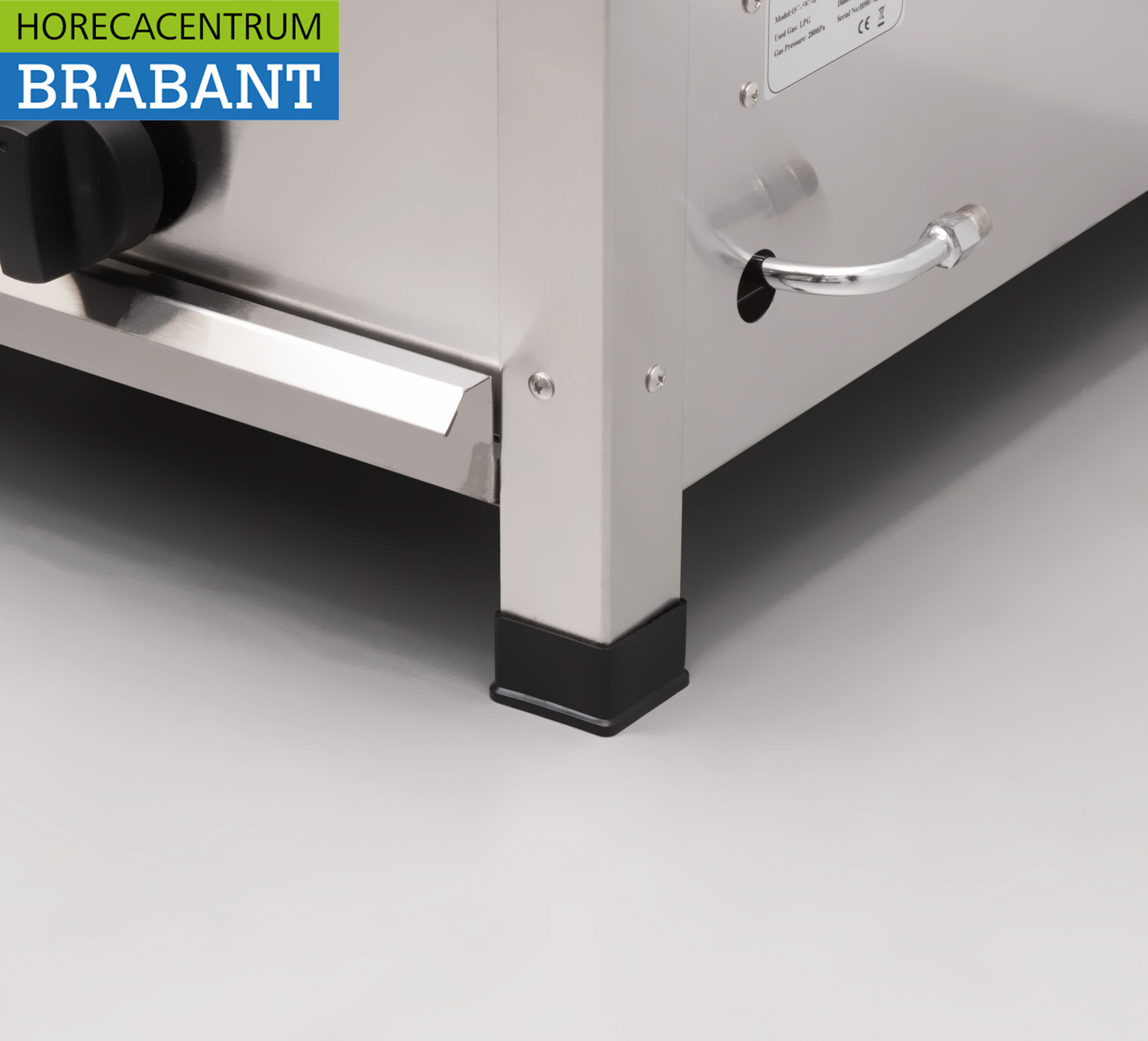 HCB acier inoxydable Barbecue professionnel PROPAAN 65 cm Restauration – Image 6