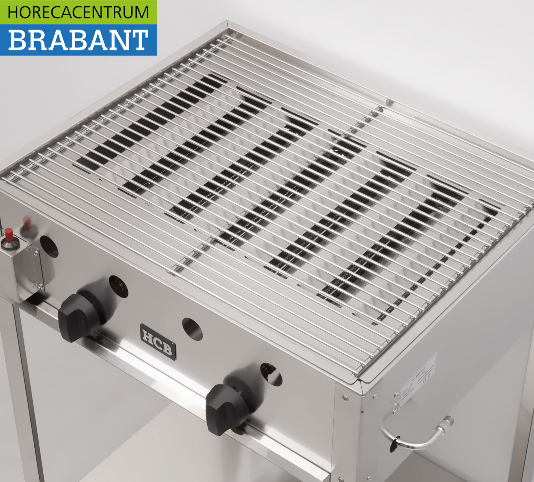 HCB acier inoxydable Barbecue professionnel PROPAAN 65 cm Restauration – Image 2