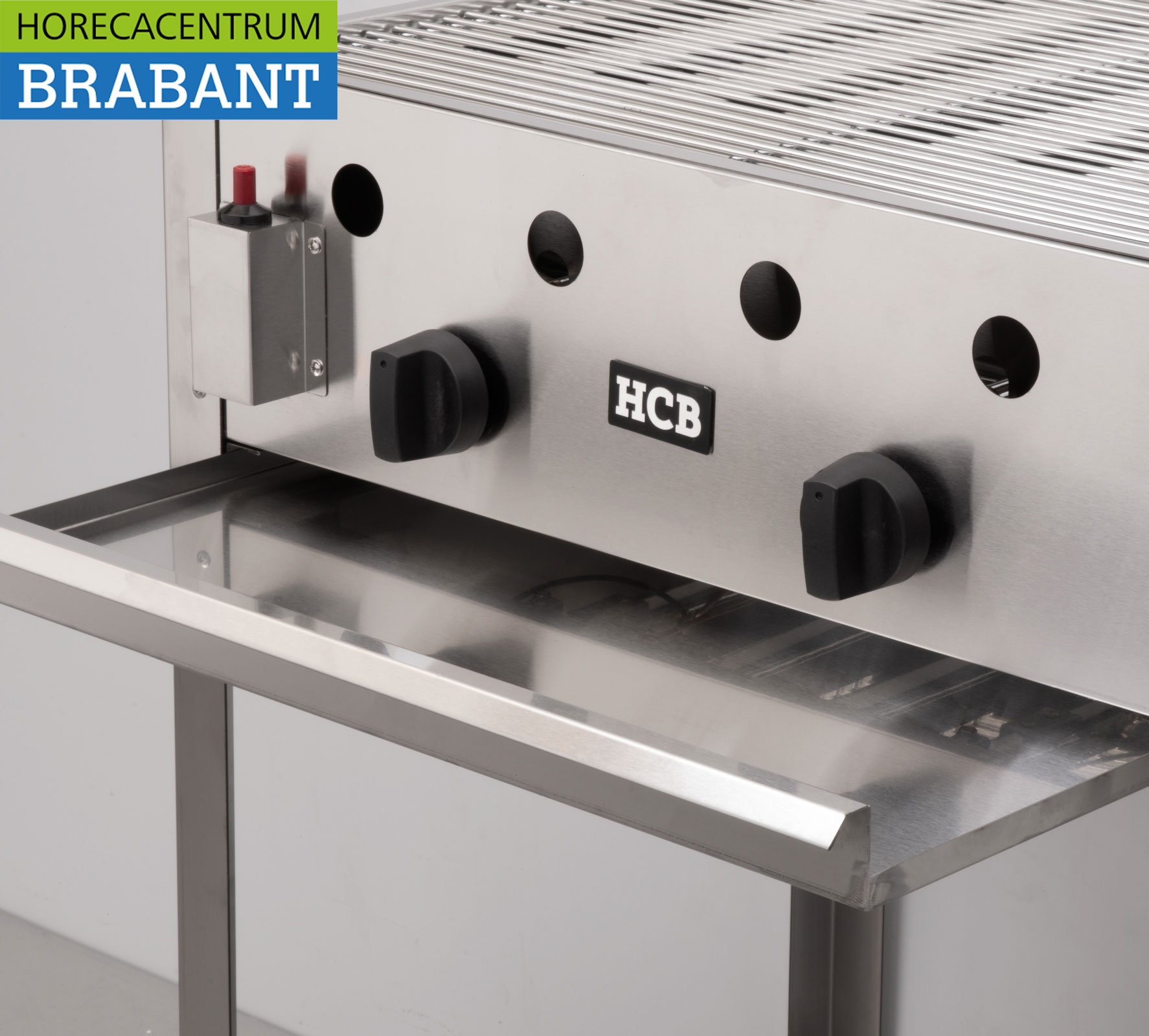 HCB acier inoxydable Barbecue professionnel PROPAAN 65 cm Restauration – Image 4