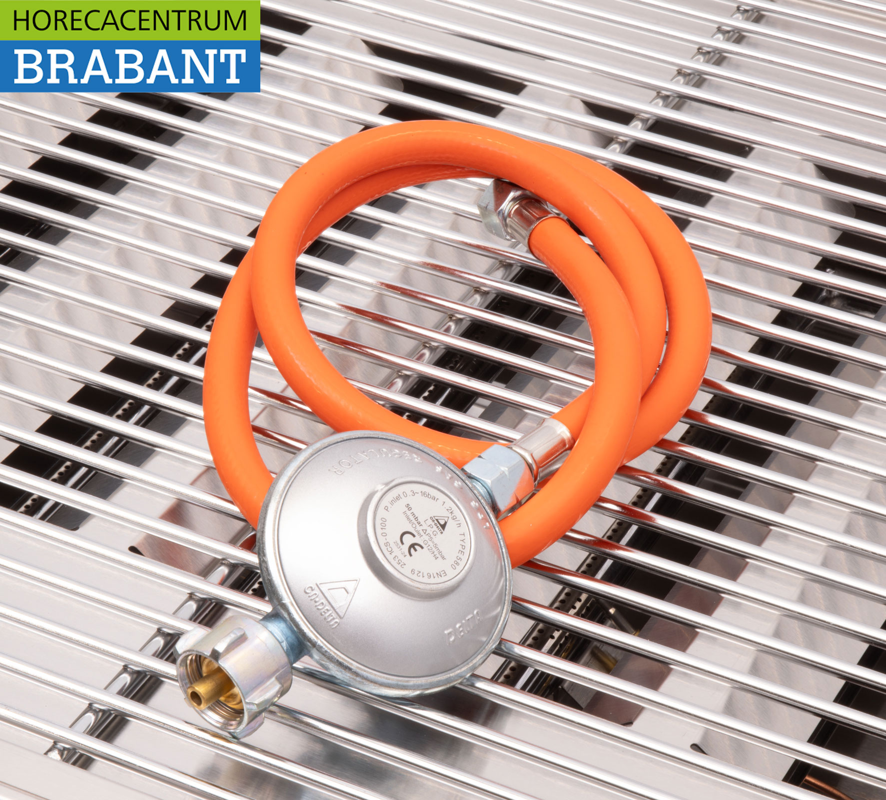 HCB acier inoxydable Barbecue professionnel PROPAAN 65 cm Restauration – Image 5