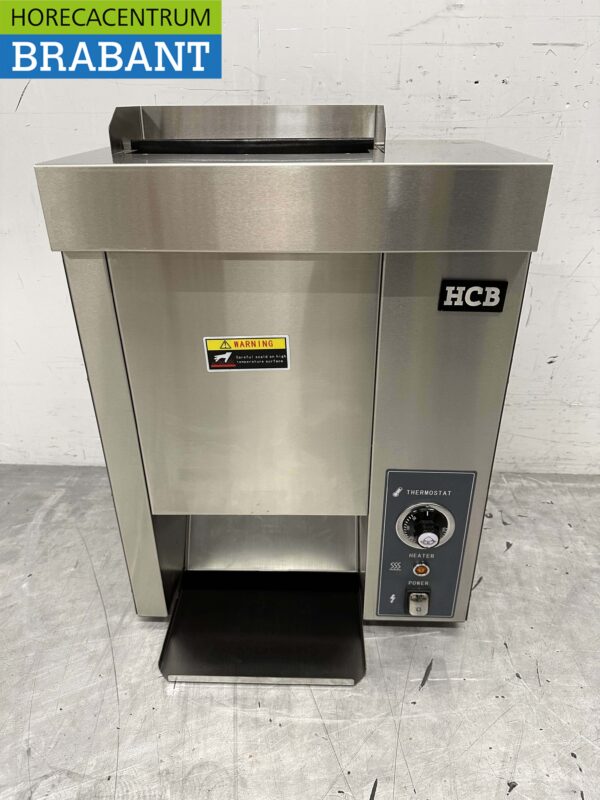 HCB acier inoxydable Grille-pain vertical Grille-pain Four convoyeur 230V Horeca