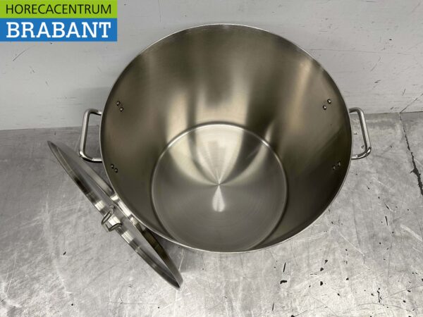 HCB Acier inoxydable Soup Pan Cooking Pan Induction 50 x 50 cm 98 litres Horeca – Image 8