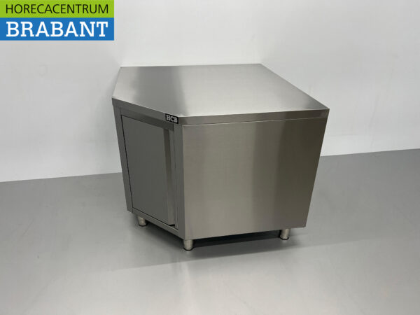 HCB armoire de travail en acier inoxydable Premium-line Armoire d'angle pliante 100 x 100 cm Restauration
