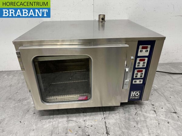 Cuiseur à vapeur combiné en acier inoxydable Ifo Kampri 6 x 1/1 GN/gastronorm 400V Horeca