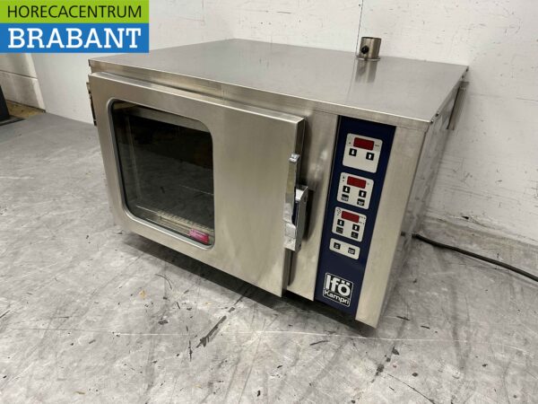 Cuiseur à vapeur combiné en acier inoxydable Ifo Kampri 6 x 1/1 GN/gastronorm 400V Horeca – Image 2