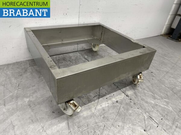 Chariot mobile en acier inoxydable 90 cm Horeca – Image 4