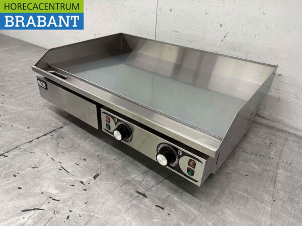 Acier inoxydable Plaque de cuisson miroir Plaque de cuisson chromée Plaque de cuisson 73 cm 2 x 230V Horeca – Image 2