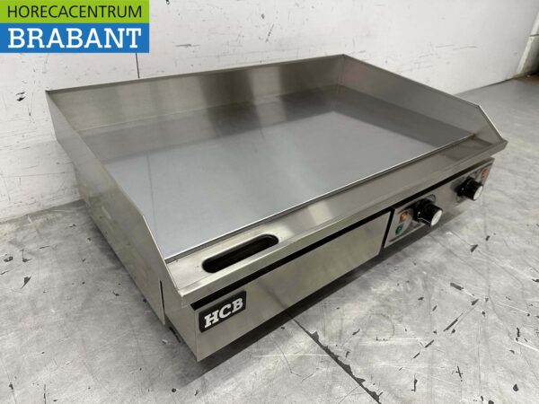 Acier inoxydable Plaque de cuisson miroir Plaque de cuisson chromée Plaque de cuisson 73 cm 2 x 230V Horeca – Image 3