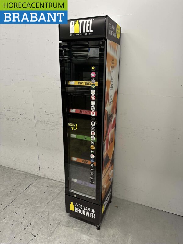 Gastro-Cool Réfrigérateur à porte vitrée Réfrigérateur à boissons 155 litres 230V Horeca – Image 3