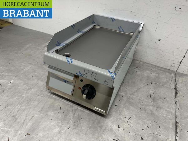 Acier inoxydable Planche à griller Electrolux Planche à griller lisse 40 cm 400V Horeca – Image 3