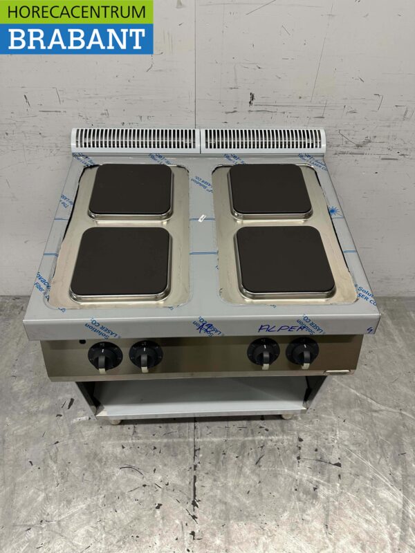 Acier inoxydable Electrolux Cuisinière électrique à 4 feux 80 cm 400V Horeca – Image 4