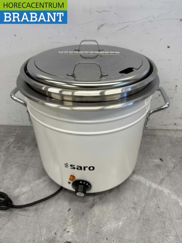 Saro Retro Soup Kettle en acier inoxydable Soupière 11 litres 230V Catering