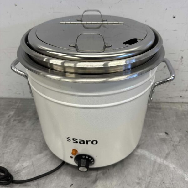Saro Retro Soup Kettle en acier inoxydable Soupière 11 litres 230V Catering