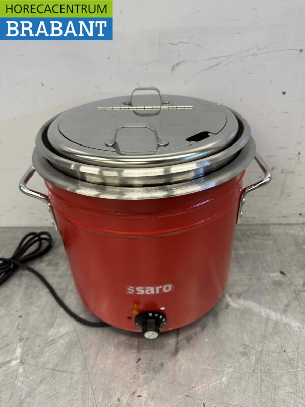 Saro Retro Soup Kettle en acier inoxydable Soupière 11 litres 230V Catering